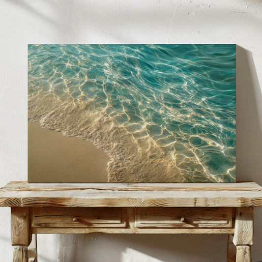 Sunlight Dances On Turquoise Tides