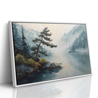 Lone Pine Guards Misty Waters