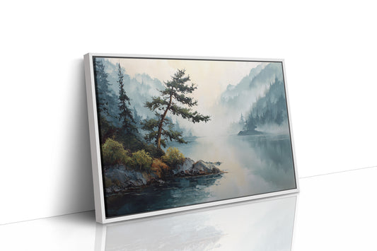 Lone Pine Guards Misty Waters