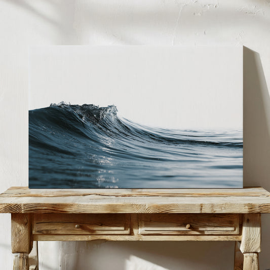 Ocean's Pulse Catches Morning Light
