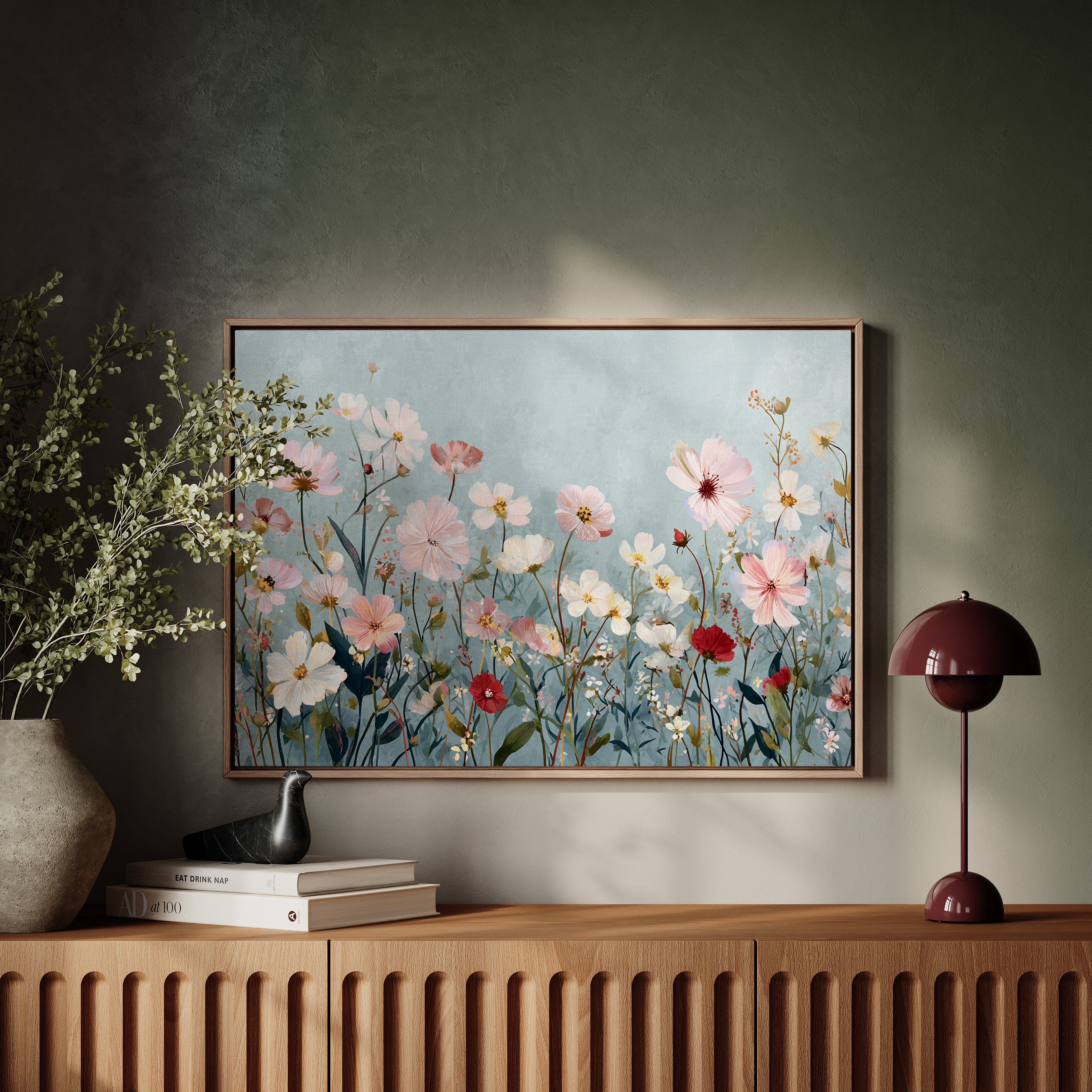 Cosmos Dance In Morning Mist