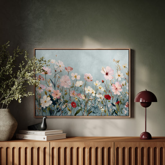 Cosmos Dance In Morning Mist