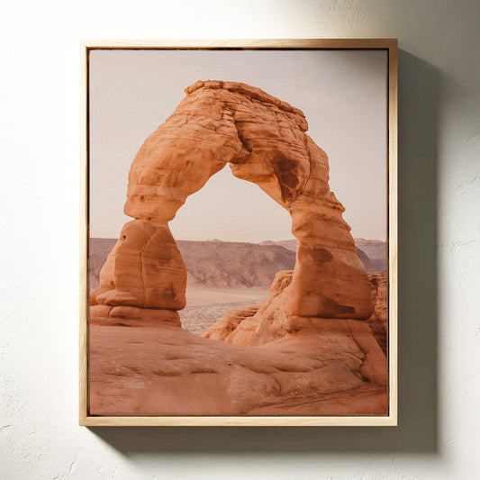 Delicate Arch in Desert Silence