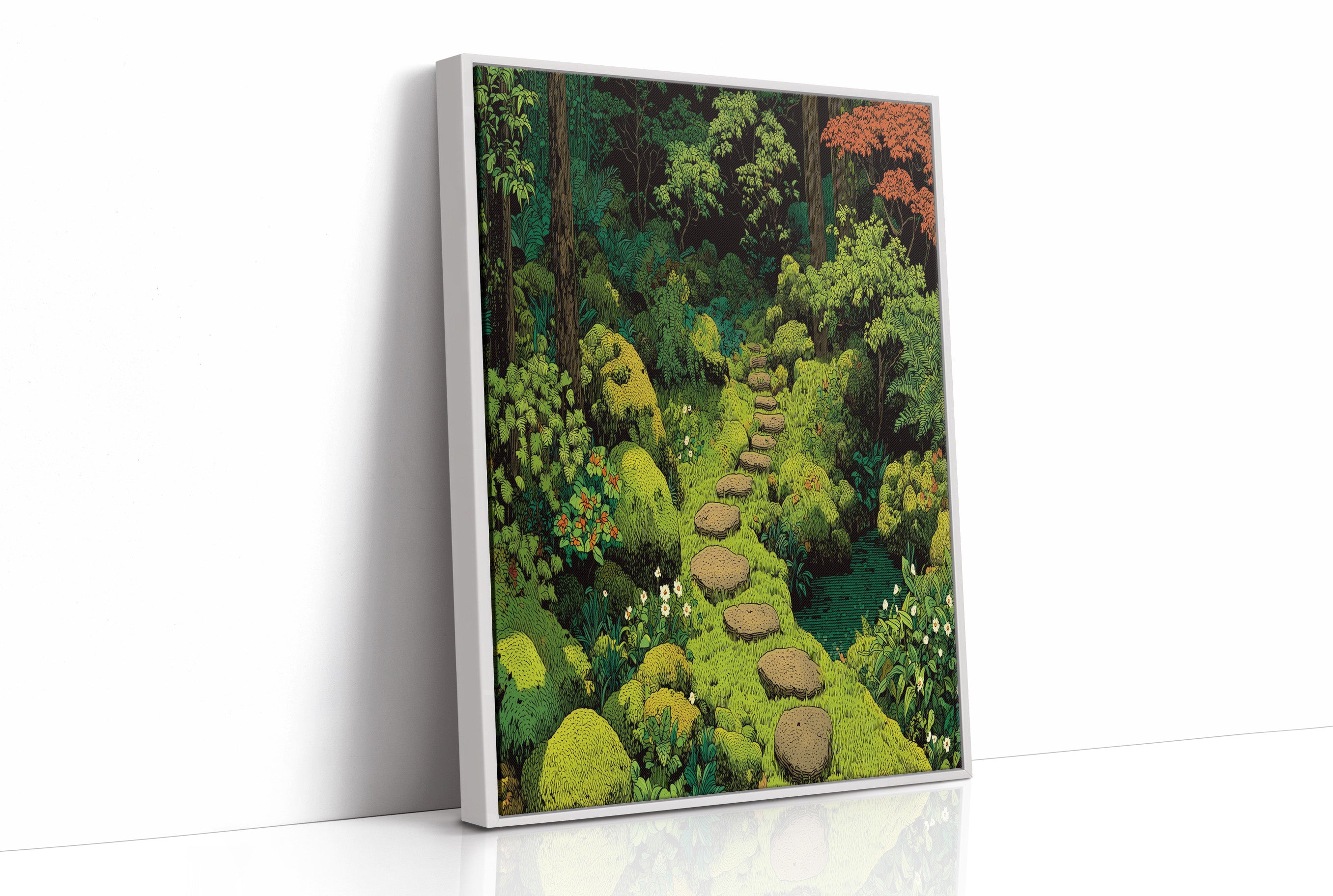 Stepping Stones Into the Green