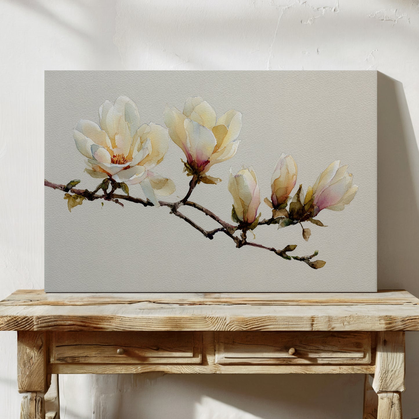 Magnolias Paint Their Morning Song