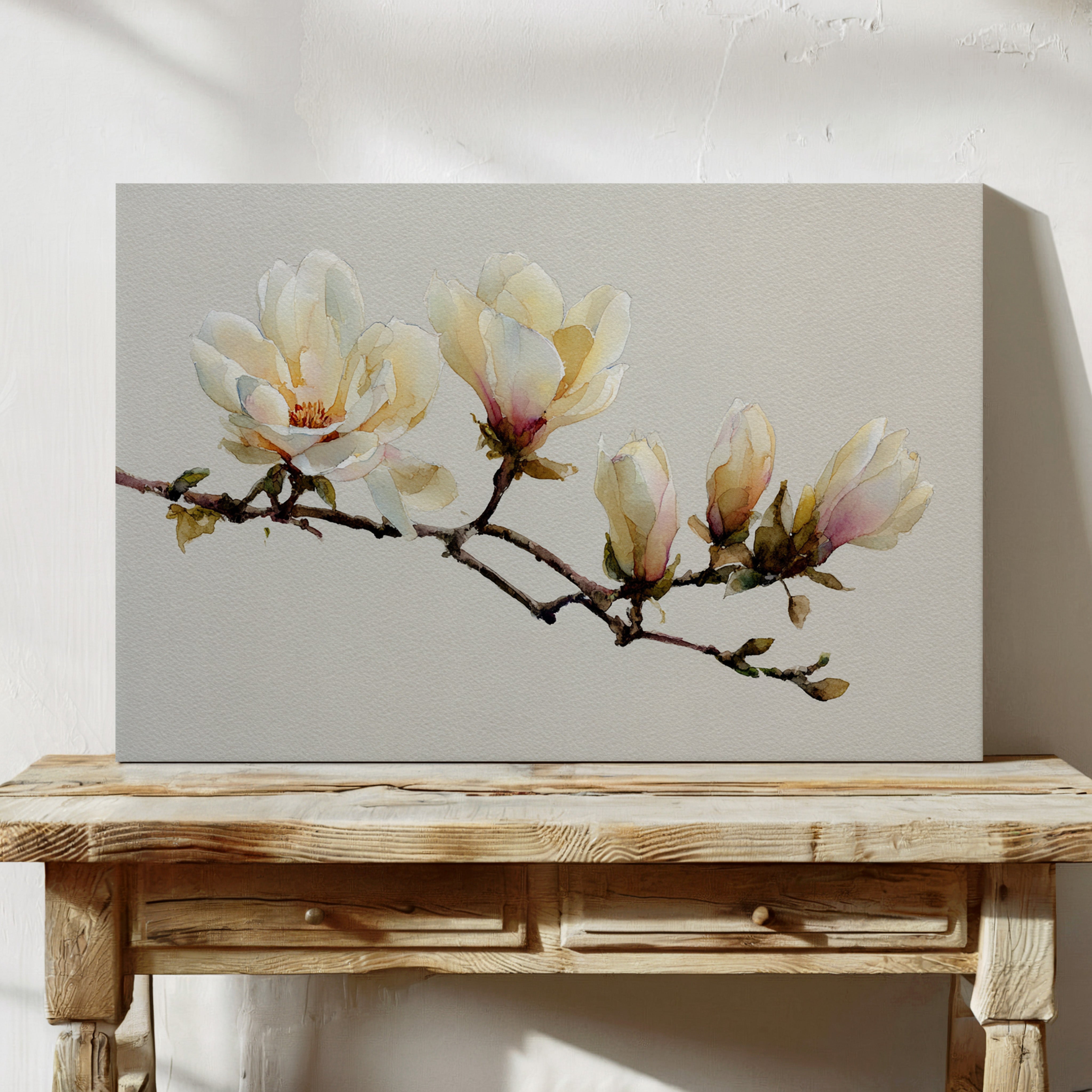 Magnolias Paint Their Morning Song