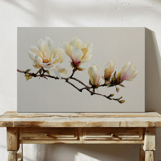Magnolias Paint Their Morning Song