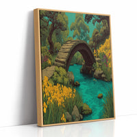 Stone Bridge Over Turquoise Waters