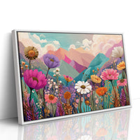 Mountain Meadows Bloom In Candy Colors