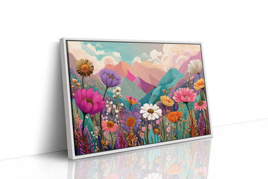 Mountain Meadows Bloom In Candy Colors