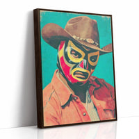 The Masked Cowboy Stands Tall