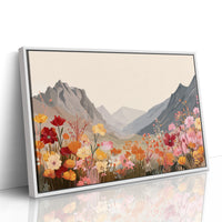 Alpine Meadows Bloom In Coral