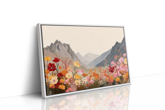 Alpine Meadows Bloom In Coral