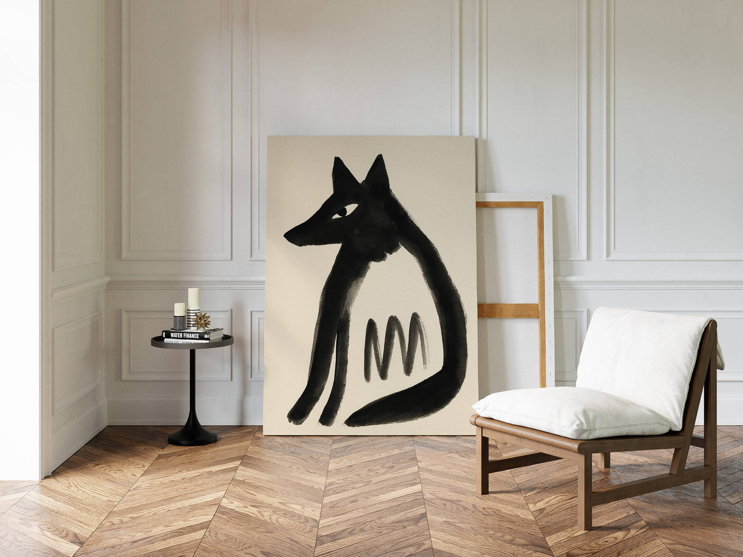 Midnight Fox Speaks Ancient Signs