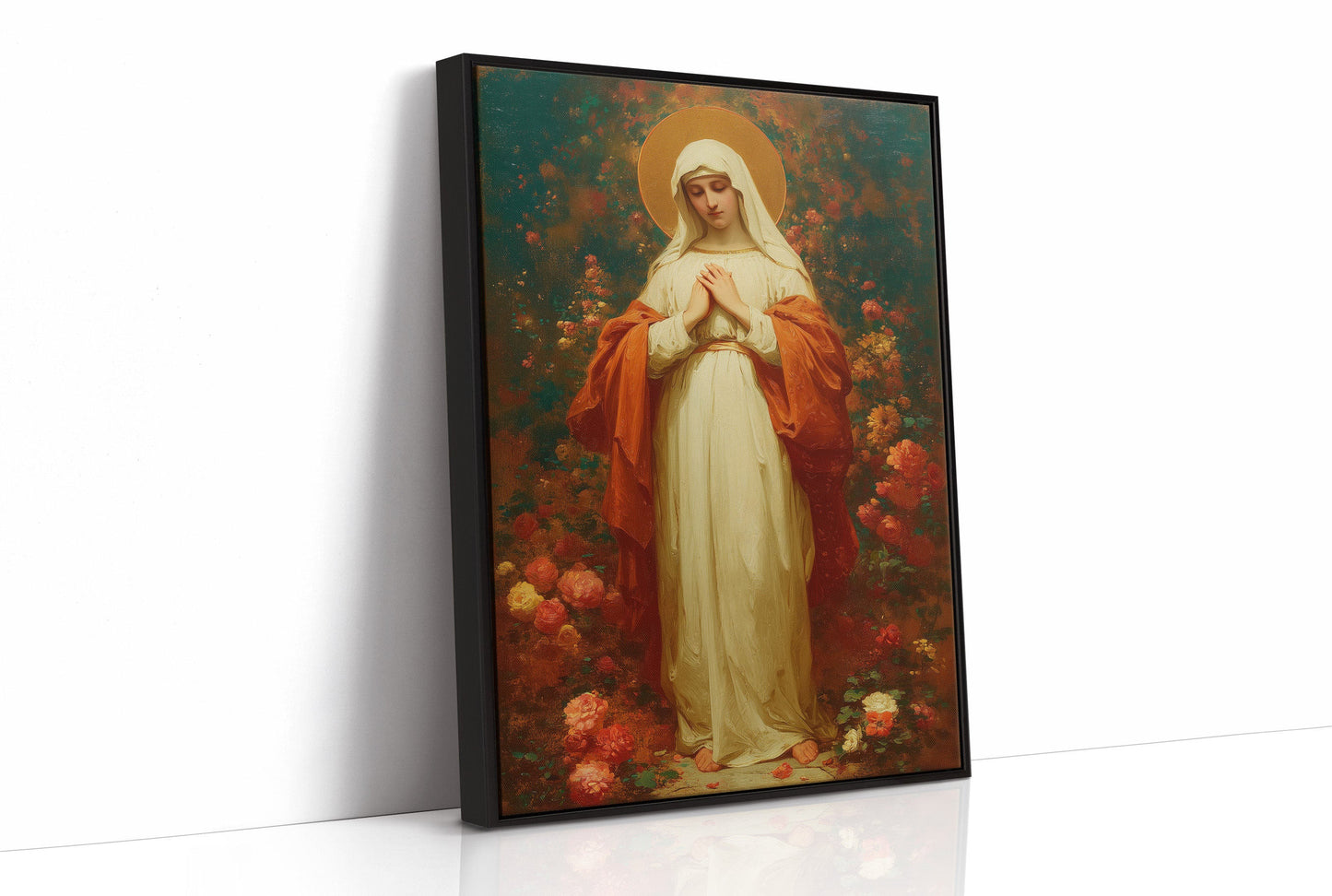 Sacred Roses Bloom In Winter