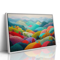 Rolling Hills Paint Summer's Rainbow Song