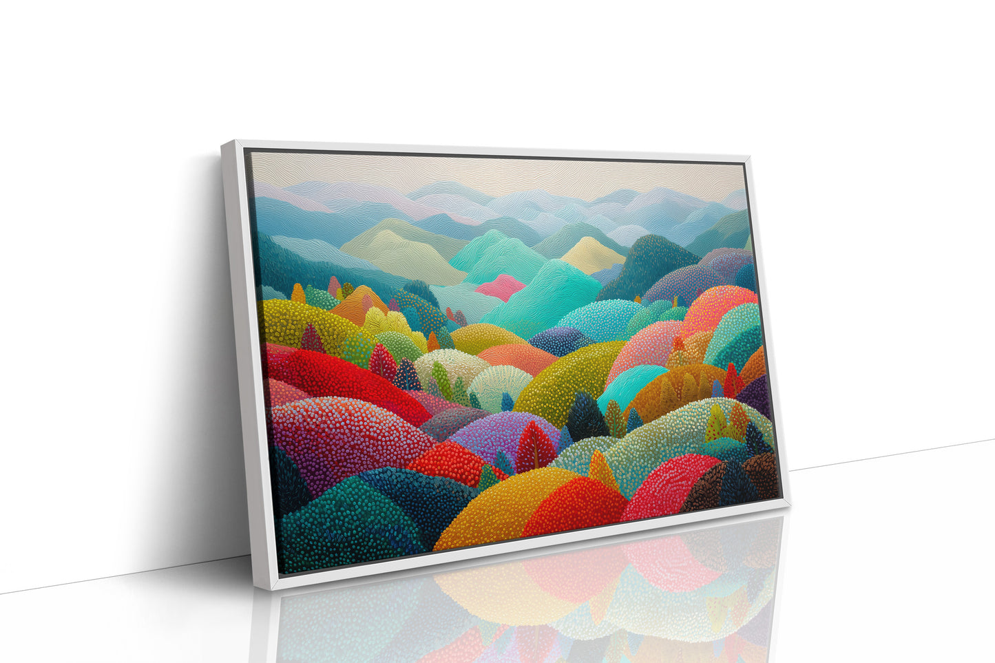 Rolling Hills Paint Summer's Rainbow Song