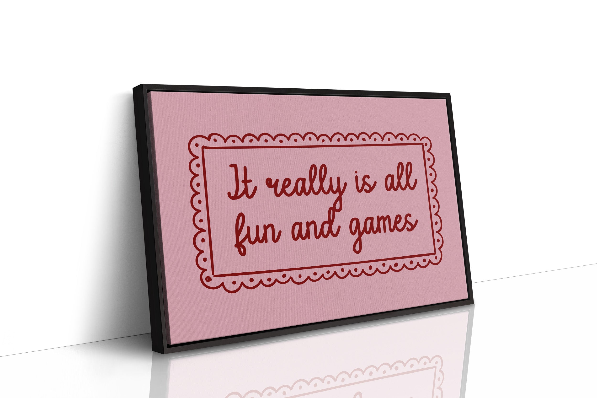 Playful Philosophy in Pink