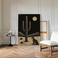 Fox and the Saguaro