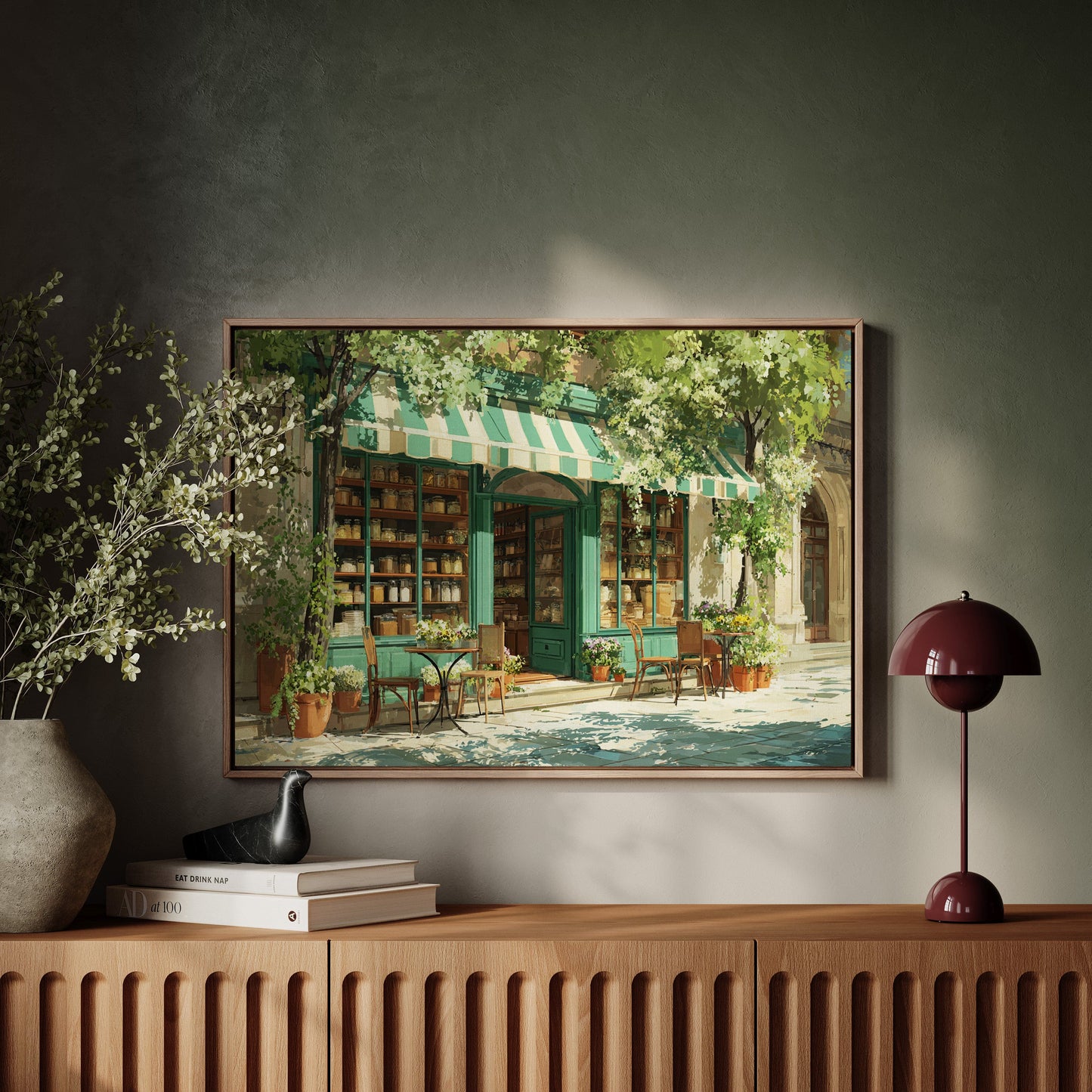 Summer Spills Into Corner Cafe