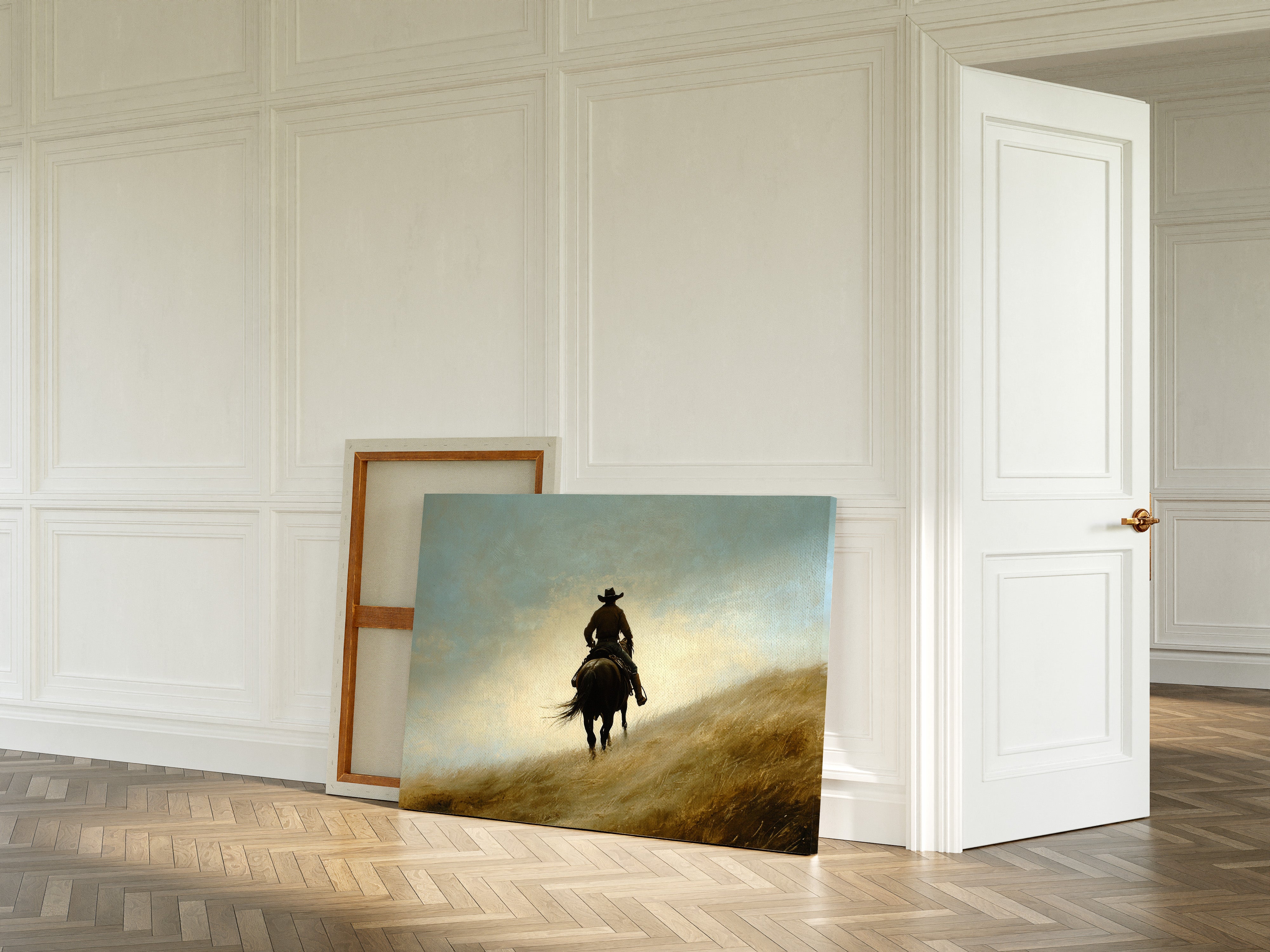 Rider Toward the Sky