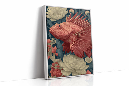 Lionfish Among the Peonies