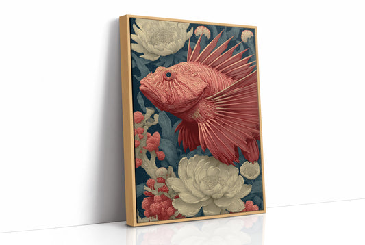 Lionfish Among the Peonies