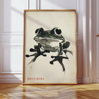 Zen Frog in Stillness