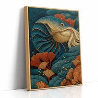 Golden Fins Amid the Reef