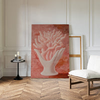 Coral Dreams In Porcelain Light