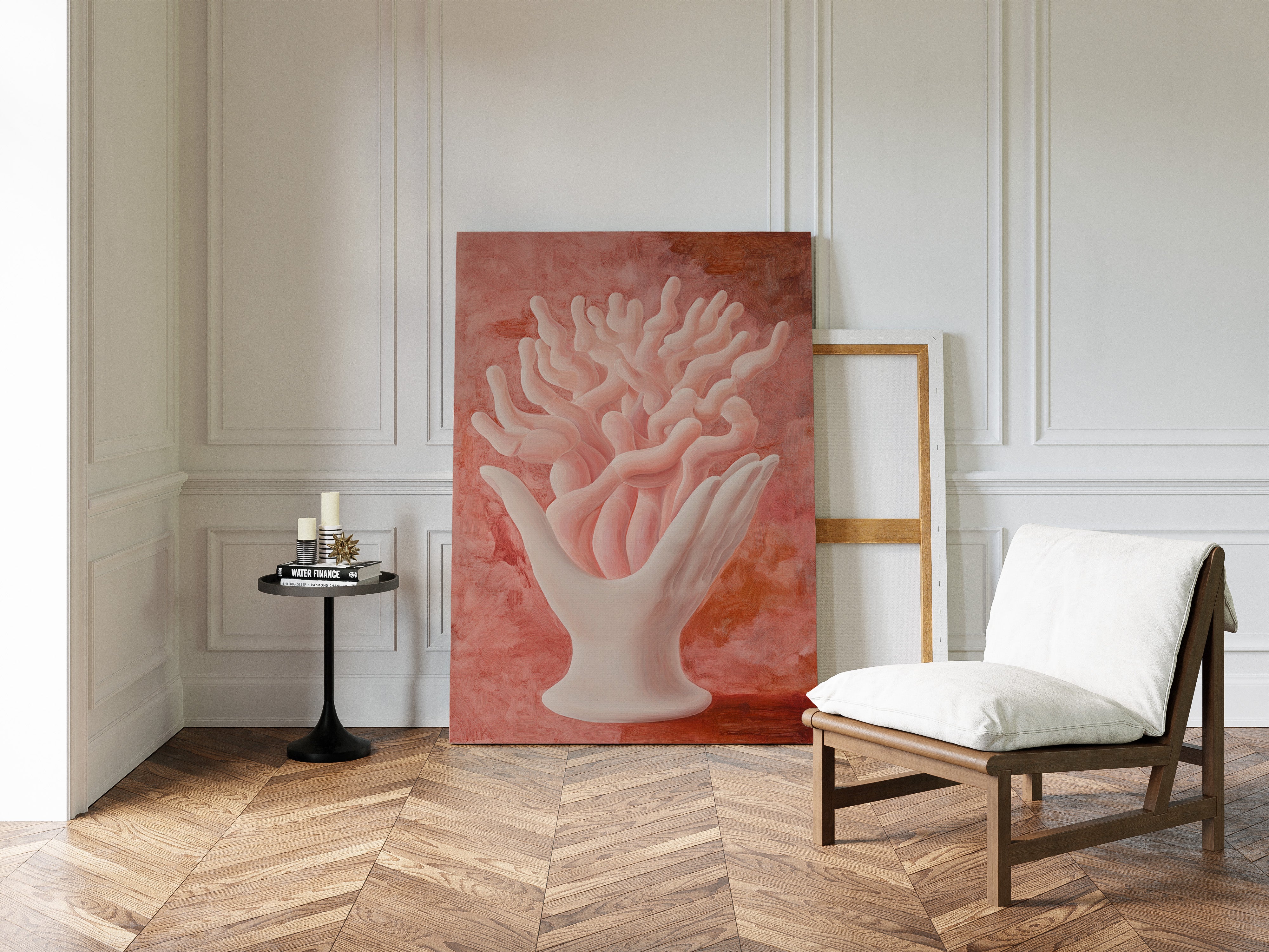 Coral Dreams In Porcelain Light