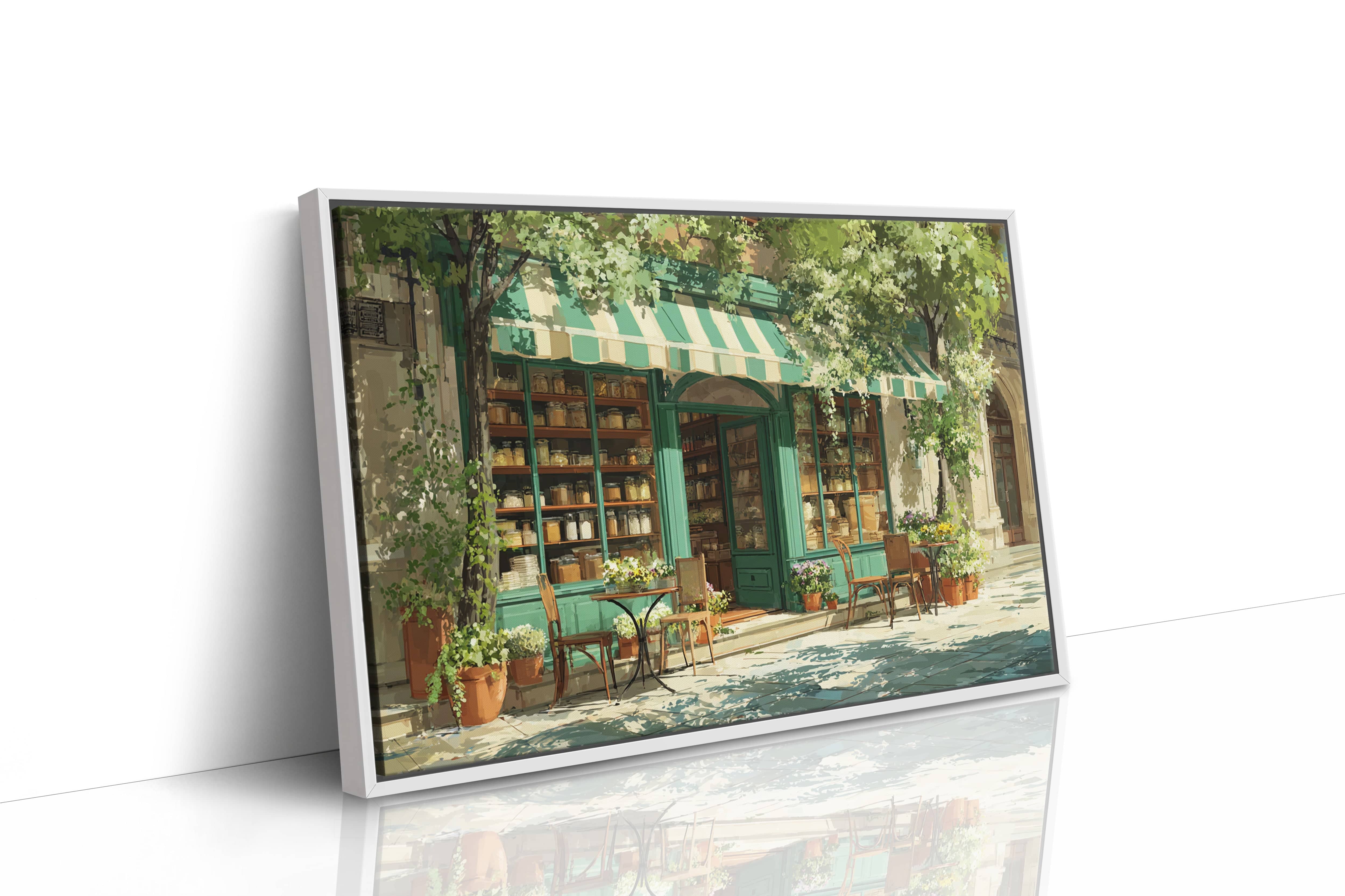 Summer Spills Into Corner Cafe