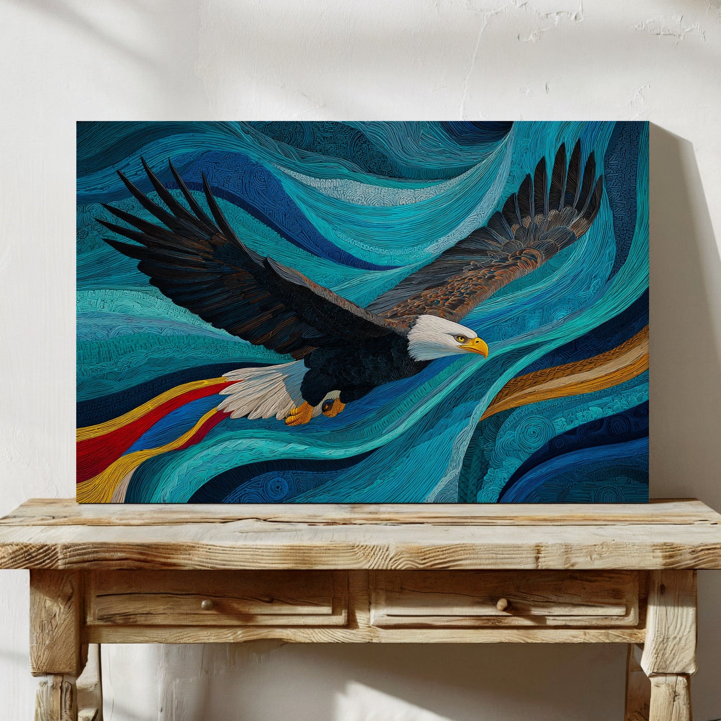 Soaring Through Wind's Ancient Dance