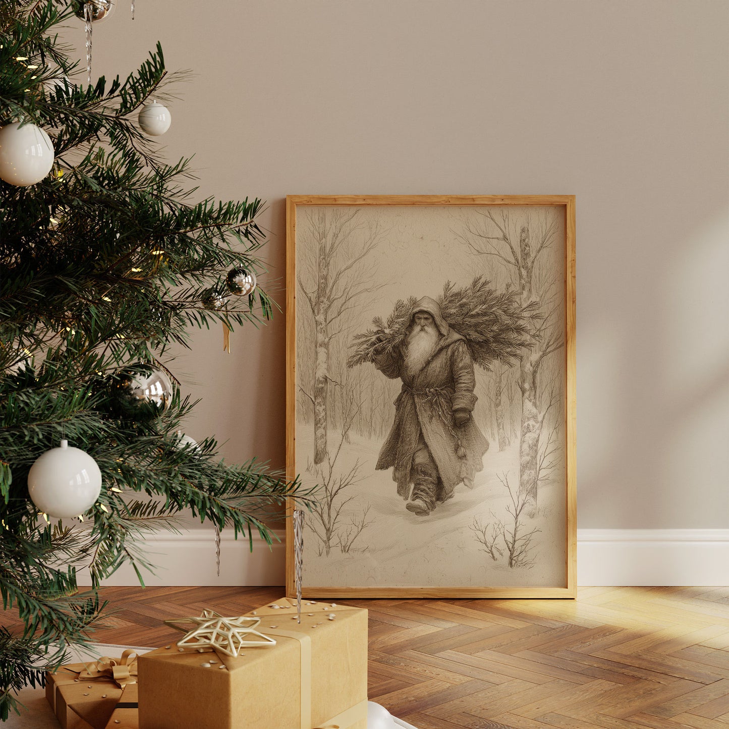 Winter Tales Through Forest Paths