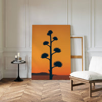 Desert Century Plant Meets Dusk