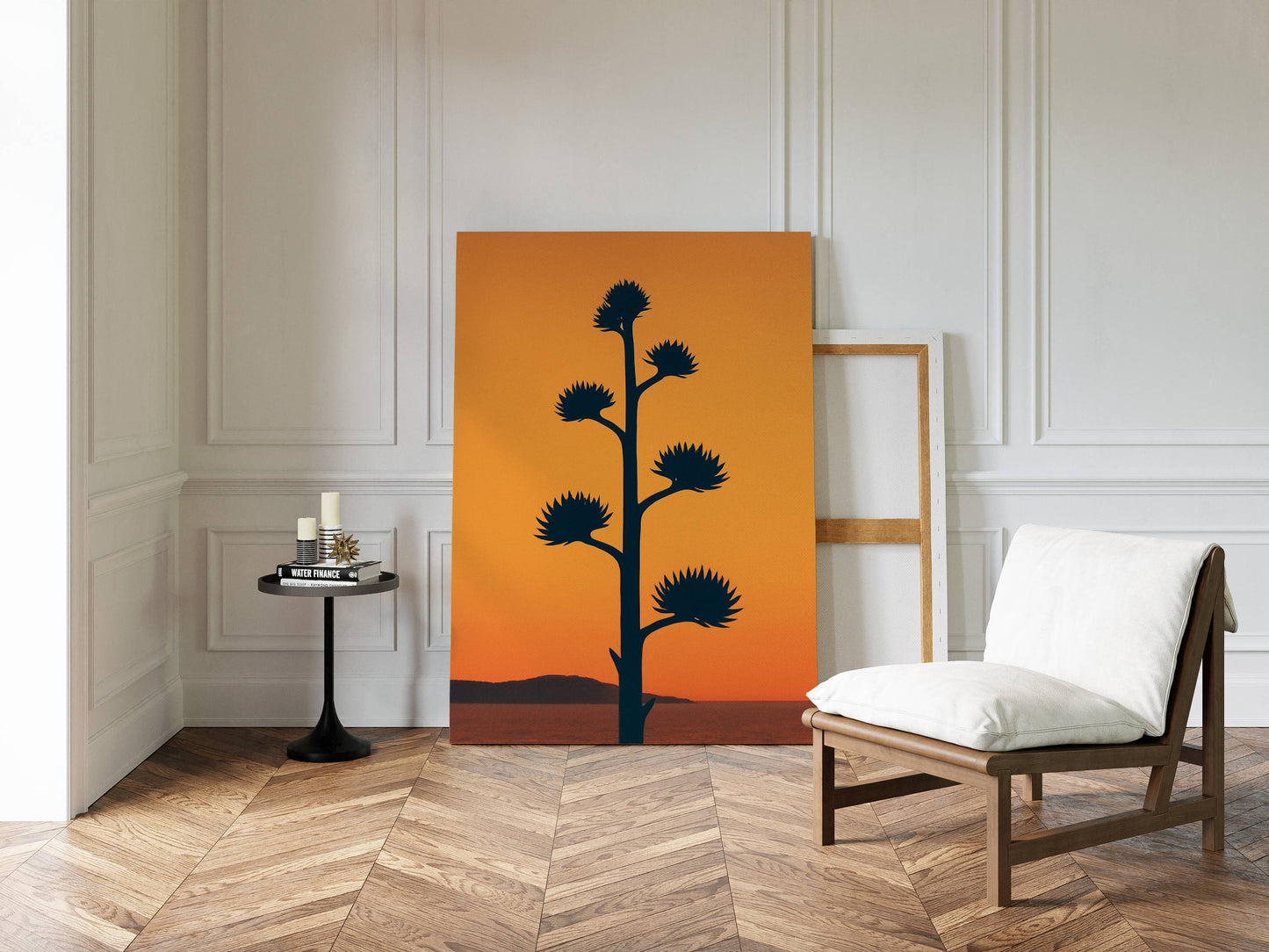 Desert Century Plant Meets Dusk