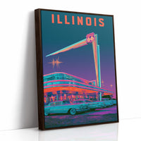 Route 66 Neon Diner Nights