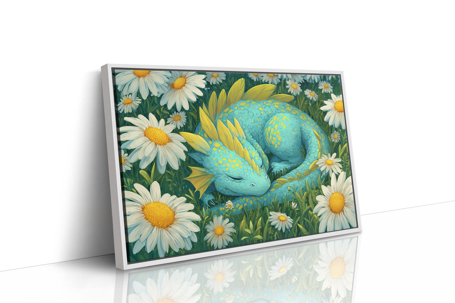 Daisy Dragon Dreams In Spring