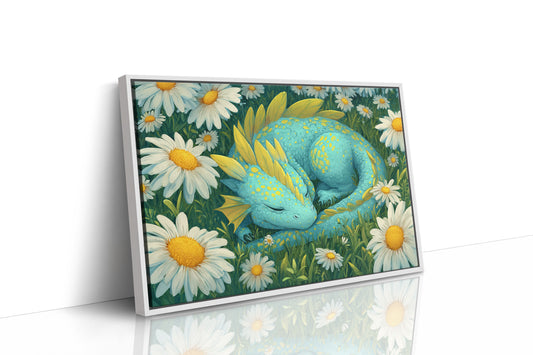 Daisy Dragon Dreams In Spring