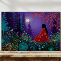 Moonlit Garden Holds Sacred Stories