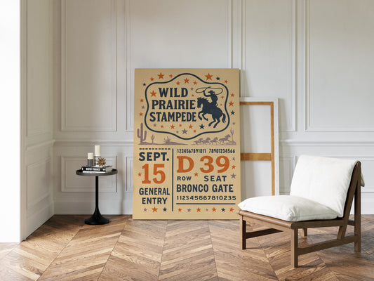Wild Prairie Stampede Ticket
