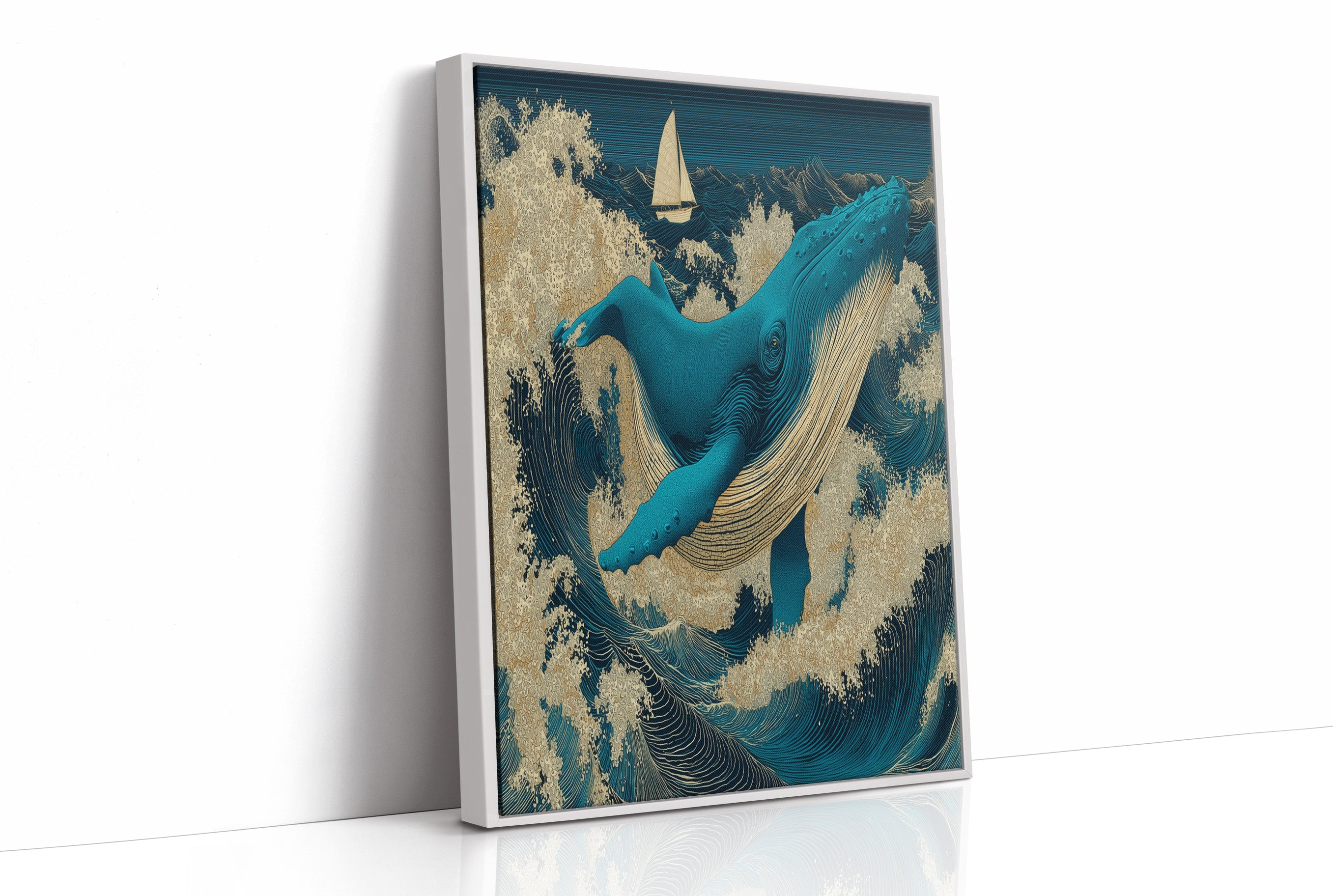Great Wave, Greater Whale