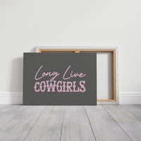 Long Live Cowgirls Western Wall Art