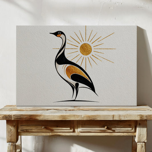 Golden Sun Crowns Northern Grace