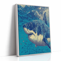 Great White at the Surface