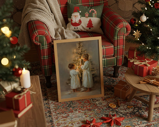 December Magic Glows In White