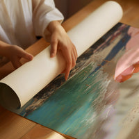 Coral Parasols Guard Mediterranean Dreams