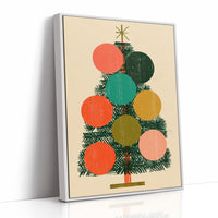 Block Print Tree, Star on Top