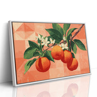 Citrus Blossoms Dance In Coral