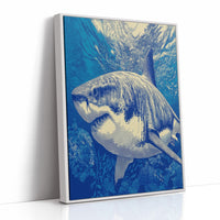 Shark Over the Reef
